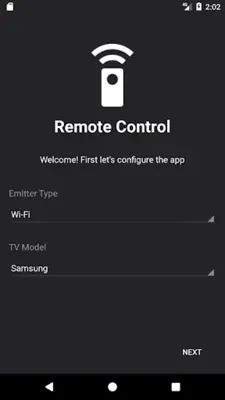 TV Remote Control android App screenshot 1